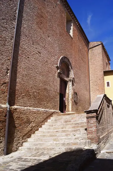 Detalle Iglesia San Francesco Chiusi Toscana Italia —  Fotos de Stock