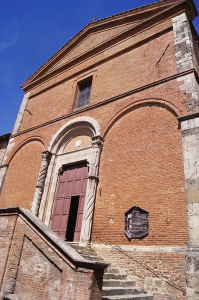 Igreja San Francesco Chiusi Toscana Itália — Fotografia de Stock