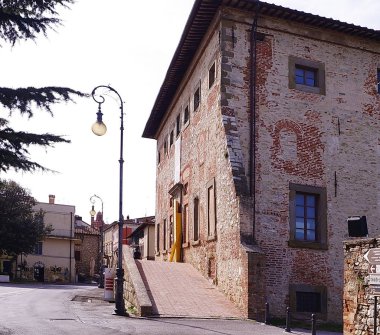 Castiglione del Lago Ducal Sarayı, Umbria, İtalya