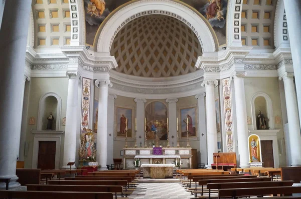 Interior Iglesia Santa Maria Maddalena Castiglione Del Lago Umbia Italia — Foto de Stock