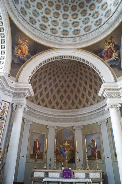 Interior Santa Maria Maddalena Church Castiglione Del Lago Umbia Italy — Stock Photo, Image