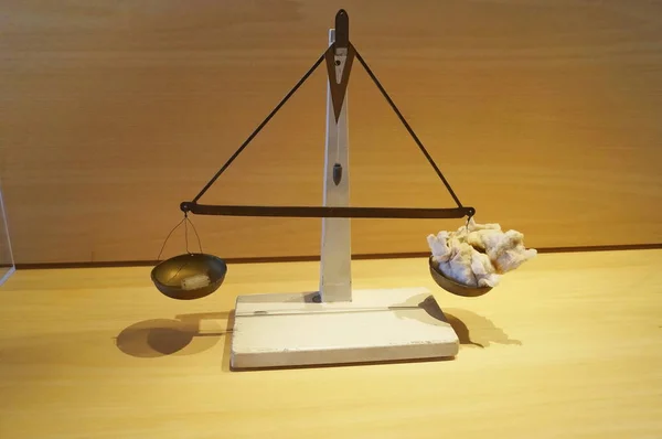 Модель Гигрометра Леонардо Винчи — стоковое фото