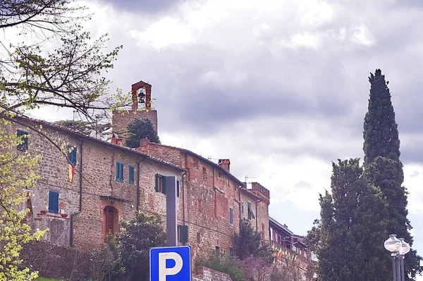 Över Vinci Toscana Italien — Stockfoto