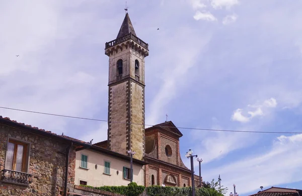 Iglesia Santa Cruz Vinci Toscana Italia — Foto de Stock