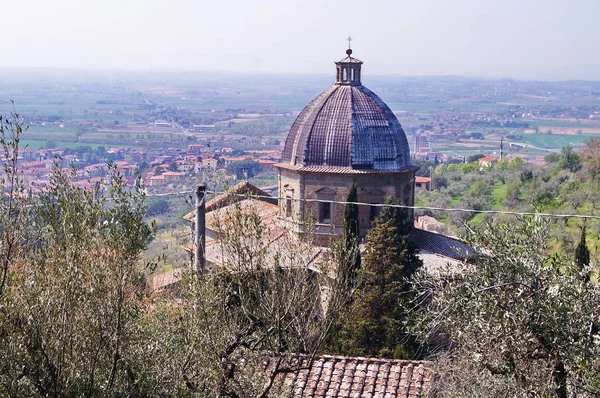 Iglesia Santa Maria Delle Grazie Calcinaio Cortona Toscana Italia —  Fotos de Stock