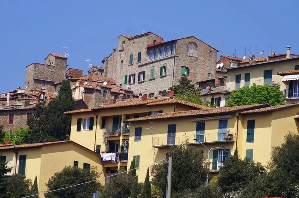 Vista Cortona Toscana Italia — Foto Stock