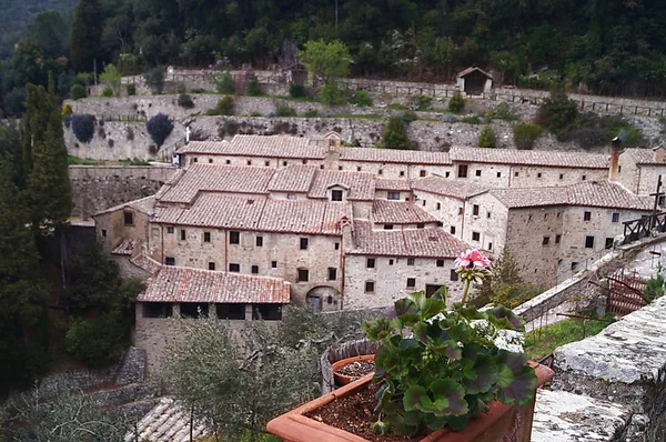 Celle Franciscan Hermitage Cortona Toscane Italië — Stockfoto