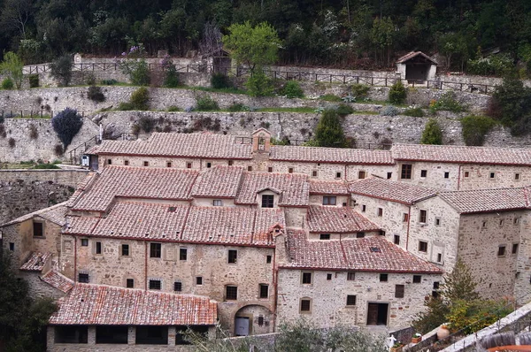 Celle Franciscan Hermitage Cortona Toscana Itália — Fotografia de Stock