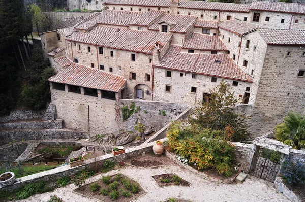 Celle Franciscan Hermitage Choona Tuscany Italy — стоковое фото