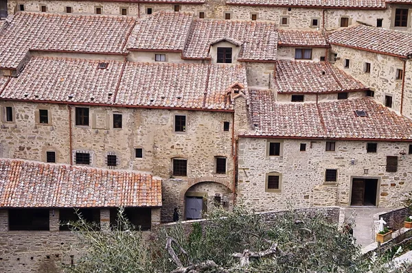 Celle Franciscan Hermitage Cortona Toscana Itália — Fotografia de Stock