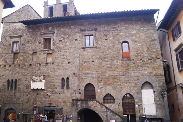 Palais Municipal Cortona Toscane Italie — Photo