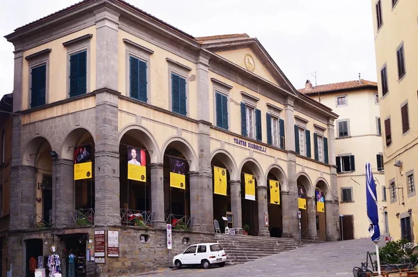 Signorelliho Divadlo Cortona Toskánsko Itálie — Stock fotografie