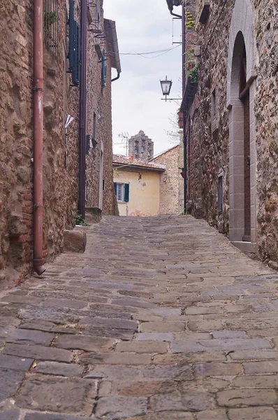 コルトナの典型的な路地 トスカーナ イタリア — ストック写真
