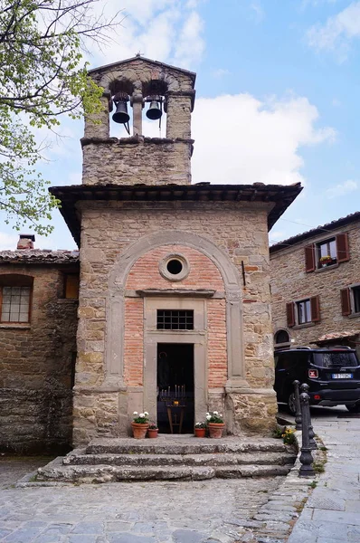 Saint Cristopher Church Cortona Toscane Italië — Stockfoto
