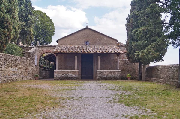 San Nicolás Chruch Cortona Toscana Italia — Foto de Stock