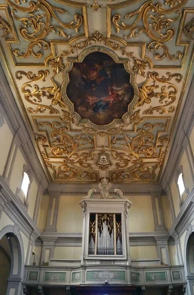 Interior Iglesia Santa Maria Delle Vedute Fucecchio Toscana Italia —  Fotos de Stock