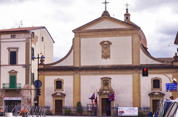 Fasada Kościoła Santa Maria Delle Vedute Fucecchio Toskania Włochy — Zdjęcie stockowe