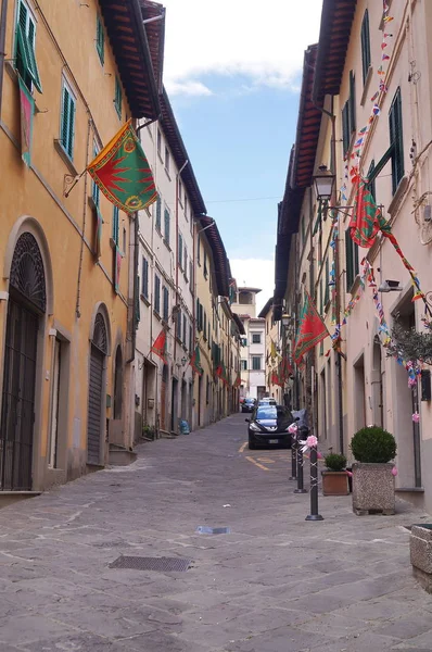 Фашистская Улица Фуккьо Тоскана Италия — стоковое фото