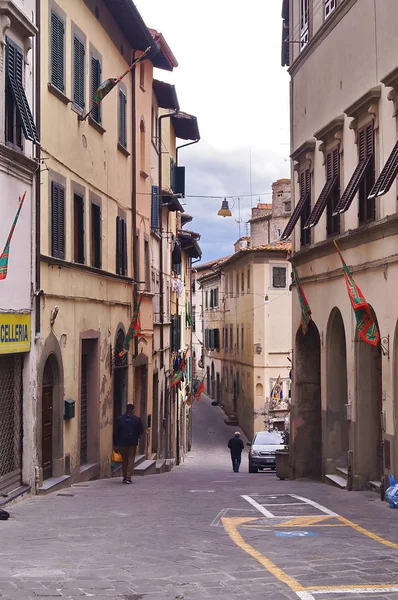 Típica Calle Fucecchio Toscana Italia — Foto de Stock