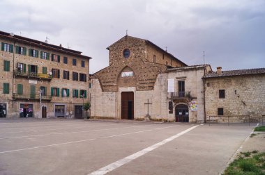 Saint Augustin kilisesi, Colle Val d'Elsa, Toskana, İtalya