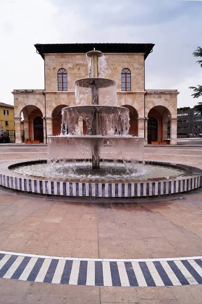 Arnolfo Cambio Square Colle Val Elsa Toskánsko Itálie — Stock fotografie