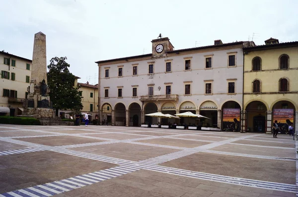 Plaza Arnolfo Cambio Colle Val Elsa Toscana Italia —  Fotos de Stock