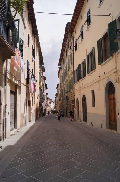 Calle Típica Colle Val Elsa Toscana Italia — Foto de Stock