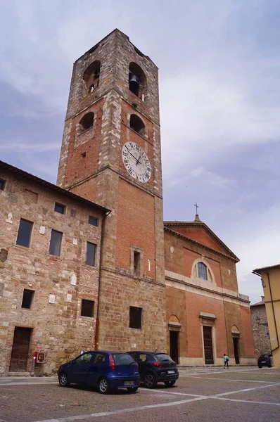 Καθεδρικός Ναός Colle Val Elsa Τοσκάνη Ιταλία — Φωτογραφία Αρχείου