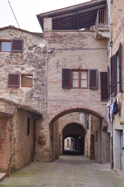 Типова Вулиця Колле Валь Ельса Тоскана Італія — стокове фото