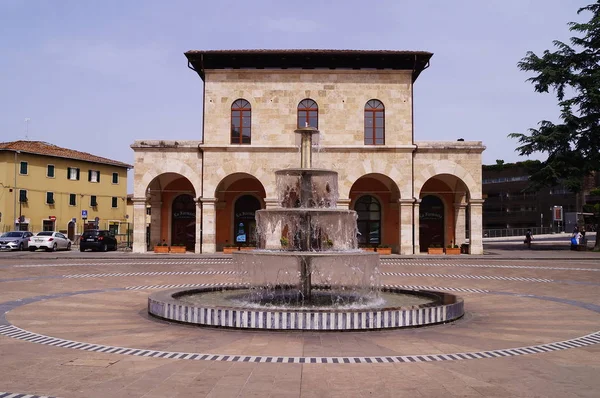 Plaza Arnolfo Cambio Colle Val Elsa Toscana Italia — Foto de Stock