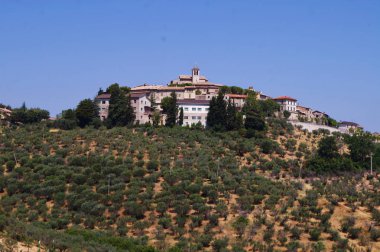 Giano dell 'Umbria Panoraması, İtalya