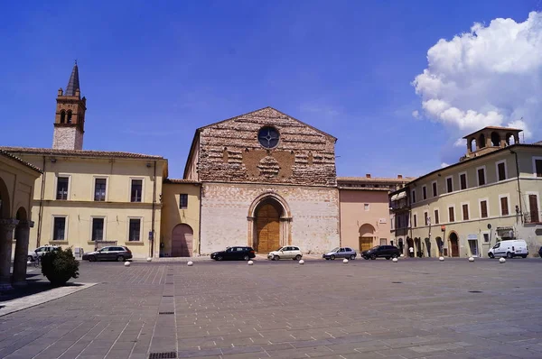 San Domenico Church Foligno Umbria Ιταλία — Φωτογραφία Αρχείου