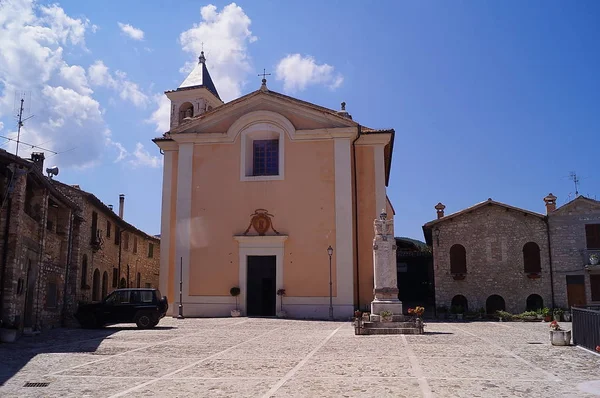 Iglesia Santa Maria Delle Grazie Giano Dell Umbria Italia —  Fotos de Stock