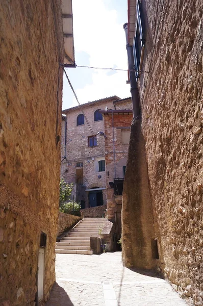 Glimpse Giano Dell Umbria Perugia Umbria Italy — стоковое фото