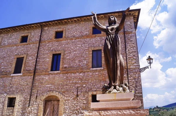 Аббатство Сан Феличе Умбрия Италия — стоковое фото