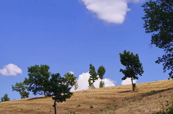 Giano dell 'Umbria, Perugia, Umbria, İtalya kırsal manzarası