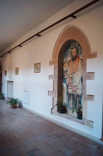 Intérieur Abbaye San Felice Ombrie Italie — Photo