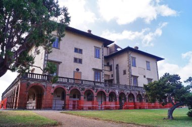 Poggio a Caiano 'daki Medici Villa, Tuscany, İtalya
