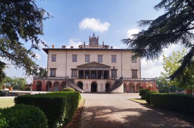 Poggio a Caiano 'daki Medici Villa, Tuscany, İtalya