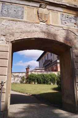 Poggio a Caiano 'daki Medici Villa, Tuscany, İtalya