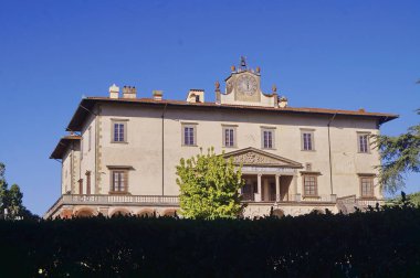Poggio a Caiano 'daki Medici Villa, Tuscany, İtalya