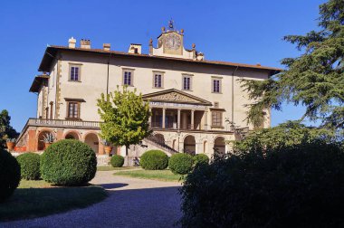 Poggio a Caiano 'daki Medici Villa, Tuscany, İtalya