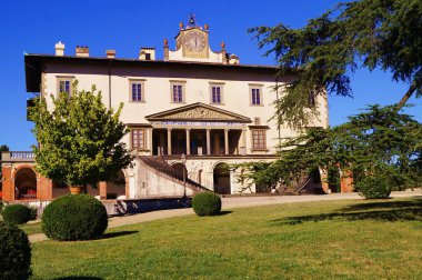 Poggio a Caiano 'daki Medici Villa, Tuscany, İtalya