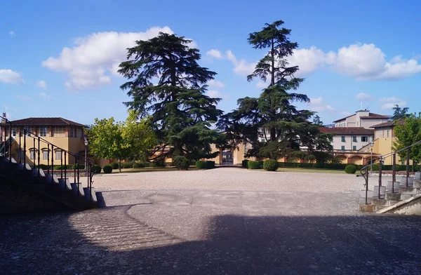 Jardim Villa Medici Poggio Caiano Toscana Itália — Fotografia de Stock