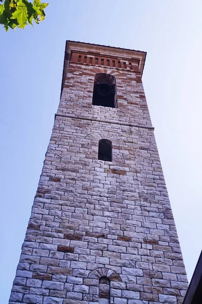 Klocktornet Santa Maria Del Rosario Kyrka Poggio Caiano Toscana Italien — Stockfoto