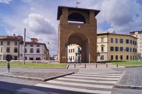 Florencia Durante Emergencia Covid Porta Prato Italia —  Fotos de Stock
