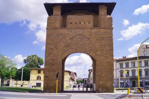 Florencie Během Pohotovosti Covid Porta Prato Gate Itálie — Stock fotografie