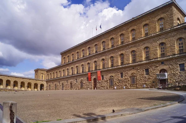 Florens Nödläget Covid Pitti Palats Italien — Stockfoto