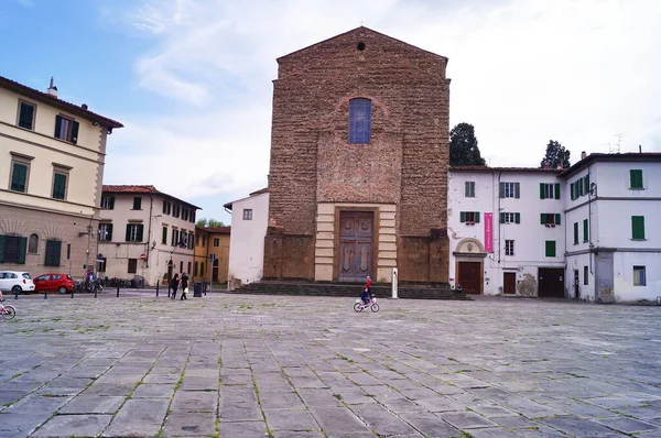 Florence Tijdens Covid Noodsituatie Karmijnplein Italië — Stockfoto