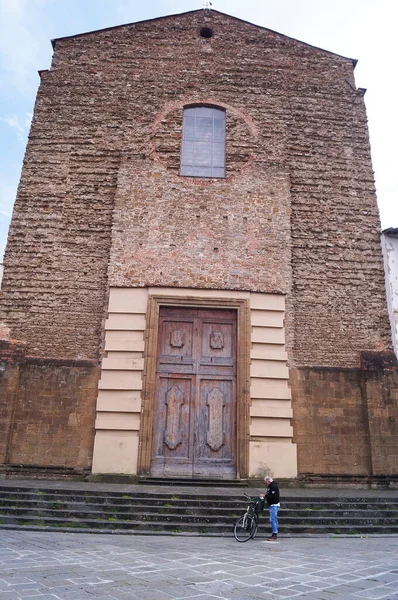 Fachada Iglesia Del Carmine Florencia Italia —  Fotos de Stock